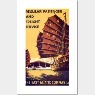 East Asiatic Company - Vintage Travel Posters and Art